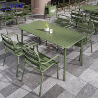 Outdoor Patio Dining Set for Cafe Bistro Balcony Garden