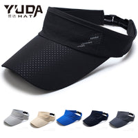 Quick-Dry Open-Top Sun Visor for Men and Women, Outdoor Sports Running Marathon Sun Protection Hat