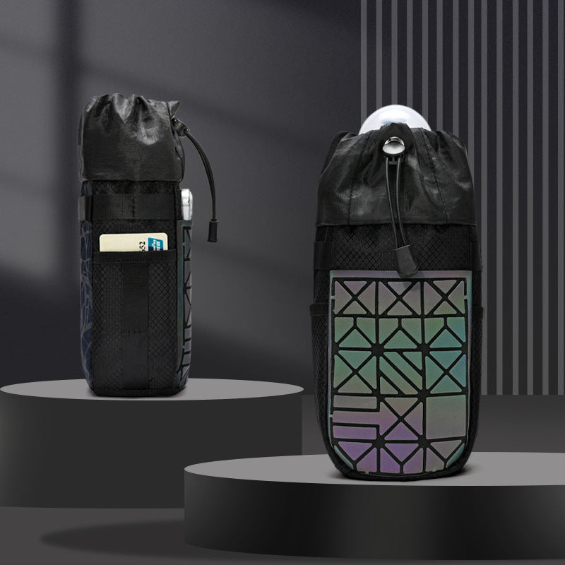 Multifunctional Insulated Bicycle Handlebar Water Bottle Bag with Phone Pouch