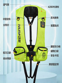 Adult Fishing Life Vest with High Buoyancy for Boating and Sea Fishing