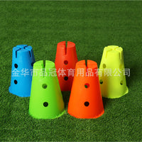 Agility Training Cones for Soccer, Basketball, and Sensory Training - Flat Top Marker Cones