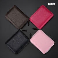 Accordion Card Holder Wallet with Multiple Card Slots and ID Window