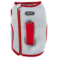 Dog Cooling Vest Color Block Outdoor Pet Apparel for Small to Medium Dogs