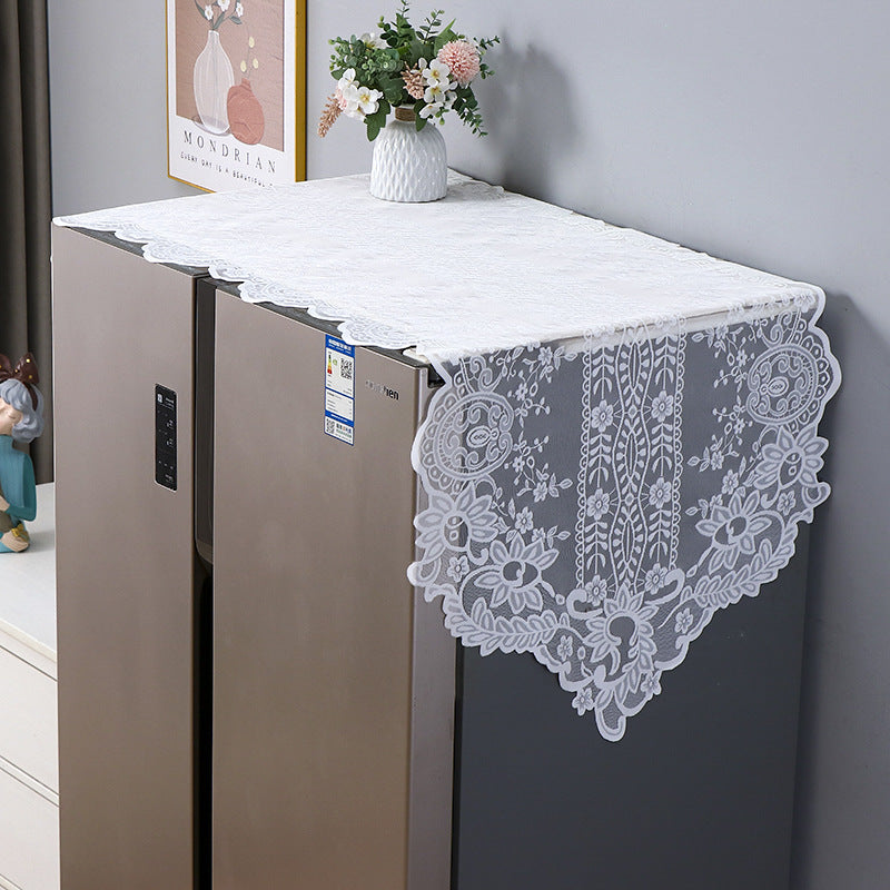 Lace Refrigerator Dust Cover and Washing Machine Top Protector