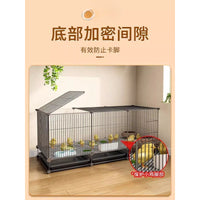 Chick Brooder Cage with Feeder and Waterer for Quail Ducklings