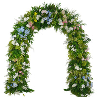 Monet Garden Style Green Wedding Arch Kit for Outdoor Engagement & Event Decor