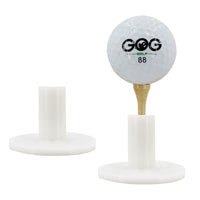 Golf Rubber Tees, Driving Range Practice Mat Accessories, Soft Rubber Ball Holders