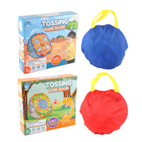 Kids 3-in-1 Dinosaur/Football Target Toss Game Tent with Beanbags