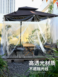 Clear Waterproof Tarp for Outdoor Camping, BBQ, and Wind Protection