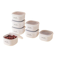 Japanese Imported Cereal Rice Storage Containers, Microwave-Safe, Freezer-Safe, Food-Grade