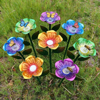 Iron Art Lotus Leaf Bird Feeder & Waterer for Outdoor Garden Decor