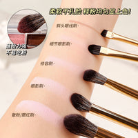 Mingxizhi 15-Piece Makeup Brush Set with Storage Bag