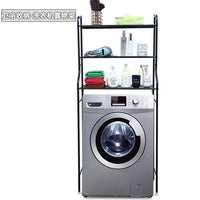 Multi-layer Bathroom Toilet Storage Rack Over-the-Toilet Shelf No-Drill Organizer for Basins and Laundry