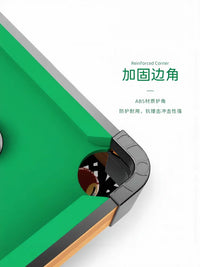 Kids' Oversized Mini Pool Table Set with Folding Legs and Accessories