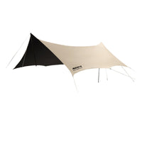 Blackout Vinyl Outdoor Camping Tarp Canopy Sunshade for Picnic and Beach