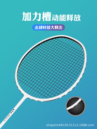 WAVAW Badminton Racket Set - Professional Carbon Fiber for Beginners and Advanced Players