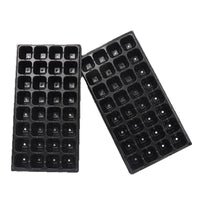 Seedling Starter Trays for Corn, Watermelon, Pepper, and Vegetable Plants, Thickened Plastic Nursery Pots