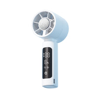 Portable USB Rechargeable Handheld Mini Fan with Type-C Fast Charging, DIY Ice Compress Function