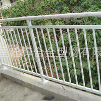 Modular Hot-Dip Galvanized Steel Balcony Railing for Residential Projects