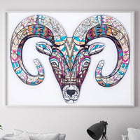Irregular Wooden Animal Jigsaw Puzzle for Adults, High Difficulty Stress Relief Toy