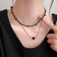Vintage Chinese Style Beaded Necklace Set for Women