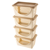 Multi-layer Storage Bin with Lid for Toys, Laundry, and Sundries