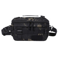 Waterproof Tactical Camouflage Shoulder Bag for Outdoor Fishing Cycling Travel