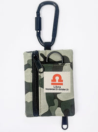 Minimalist Outdoor Tactical Coin Purse with Zipper for Camping Hiking Fishing Keys Headphones