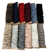 Korean Style Ins White Cashmere Leg Warmers Ankle Socks for Autumn Winter