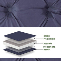 Self-Inflating Camping Sleeping Pad with Sponge Core, Moisture-Proof, Single Person, Connectable for Outdoor Tent