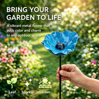 Creative Iron Art Hummingbird Feeder for Outdoor Garden Decoration