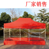Outdoor Folding Tent Sidewall Windproof Translucent Stall Night Market Tent Warm Enclosure