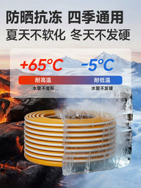 Heavy-Duty Garden Hose with Spray Nozzle, Anti-Burst, Freeze-Proof, UV-Resistant for Car Wash & Watering