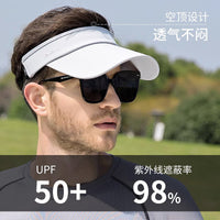 Men's UV Protection Quick Dry Visor for Outdoor Sports