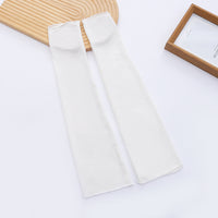 Mercerized Cotton Stretch Arm Sleeves for Outdoor Sun Protection and Breathability