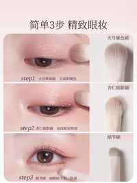 Professional Eyeshadow Brush Set with Soft Synthetic Bristles for Beginners and Makeup Artists
