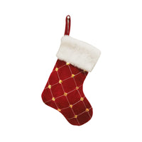 9-Inch Sequin Christmas Stocking for Kids' Candy & Gifts, Festive Hanging Ornament