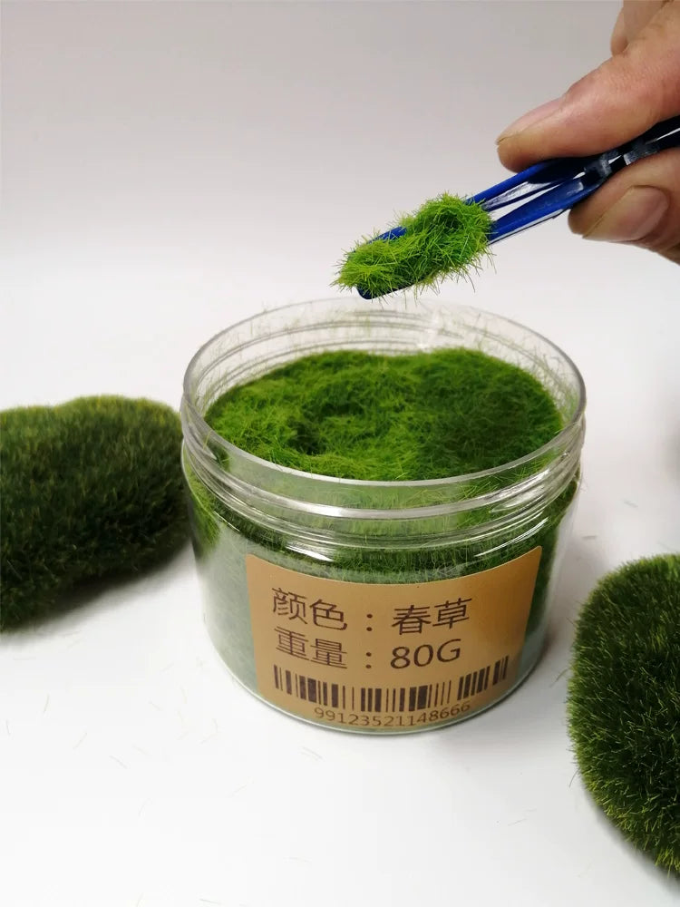 DIY Sand Table Model Grass Powder Simulation Moss Miniature Landscape Decor