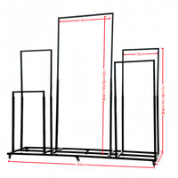 Portable Archway Display Stand with Wheels for Events and Advertising