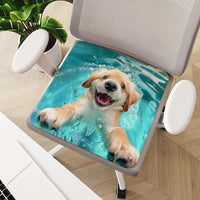 Breathable Ice Silk Seat Cushion for Home, Office, Car, and Students - Non-Slip