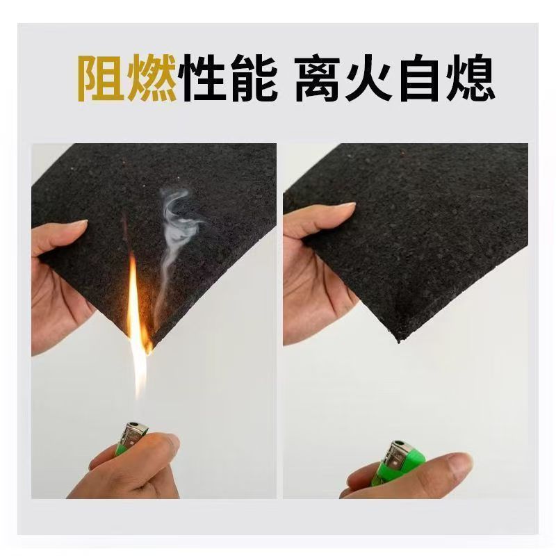 Polyurethane Rubber Soundproofing Mat for Floors - 3mm to 10mm Thick Vibration Damping Acoustic Foam