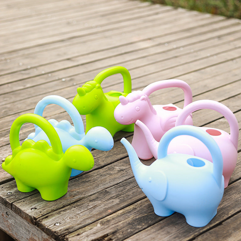 Kids' Cartoon Watering Can for Garden & Indoor Plants, Portable Candy-Colored Watering Pot