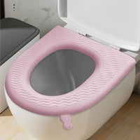 Silicone Toilet Seat Cushion, Waterproof and Antibacterial, Universal for All Seasons