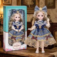 6-inch BJD Doll with Princess Dress Outfit for Girls, 30cm Toy Figure Gift Set