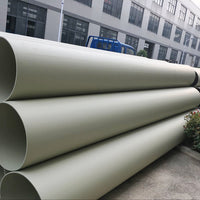 PPH Large Diameter Pipe for Drainage, Sewage, and Chemical Applications - High Temperature Resistant PPH Pressure Pipe