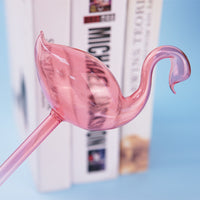 Swan Glass Self-Watering Globes for Potted Plants and Flowers