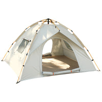Automatic Pop-Up Camping Tent for 3-4 People with UV Protection, Windproof & Rainproof