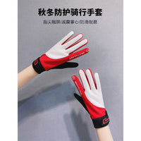 Liquid Silicone Anti-Slip Shock-Absorbing Cycling Gloves for Men and Women, Touchscreen Compatible