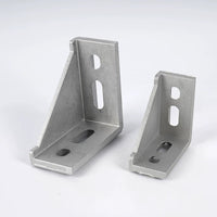 Aluminum Profile Corner Bracket Connector Set for 2028/3030/4040 Series, 90-Degree Right Angle Fastener
