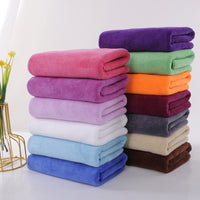 Salon Towel, Thickened Absorbent Hair Drying Towel for Beauty Salons, Barbershops, Household Cleaning, Car Washing, Customizable Logo